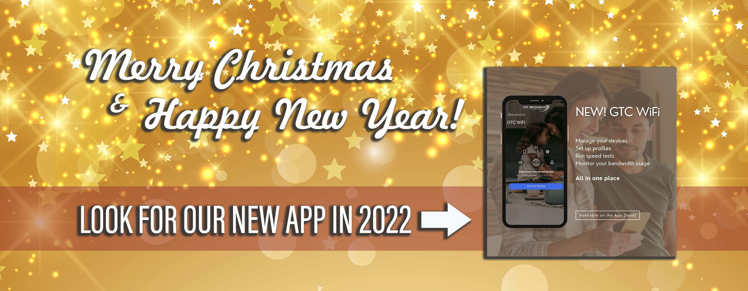 Happy Holidays and check out our new app in 2022